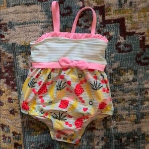 3-6 month bathing suit. Never worn.
